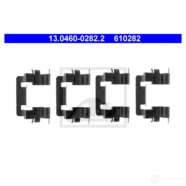 Ремкомплект колодок ATE 0EH04 55950 610 282 13046002822