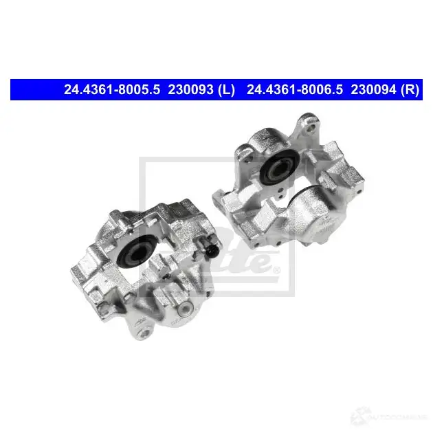 Тормозной суппорт ATE 1437251361 ZF YNK 24436180065