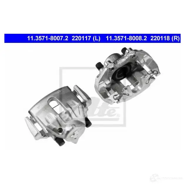 Тормозной суппорт ATE 220 118 1423016205 AW8D0ZU 11357180082