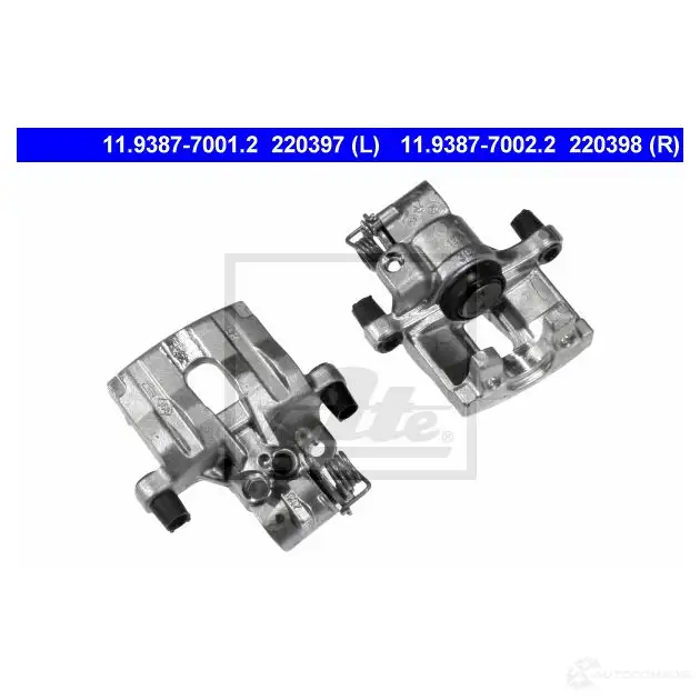 Тормозной суппорт ATE 22 0398 FZX17 11938770022 55532 изображение 0