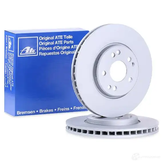 Тормозной диск ATE S9NCT 24012801031 42 8103 58732 изображение 1