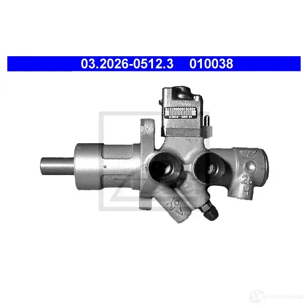 Главный тормозной цилиндр ATE 03202605123 EFHX8MB 53986 01003 8 изображение 0