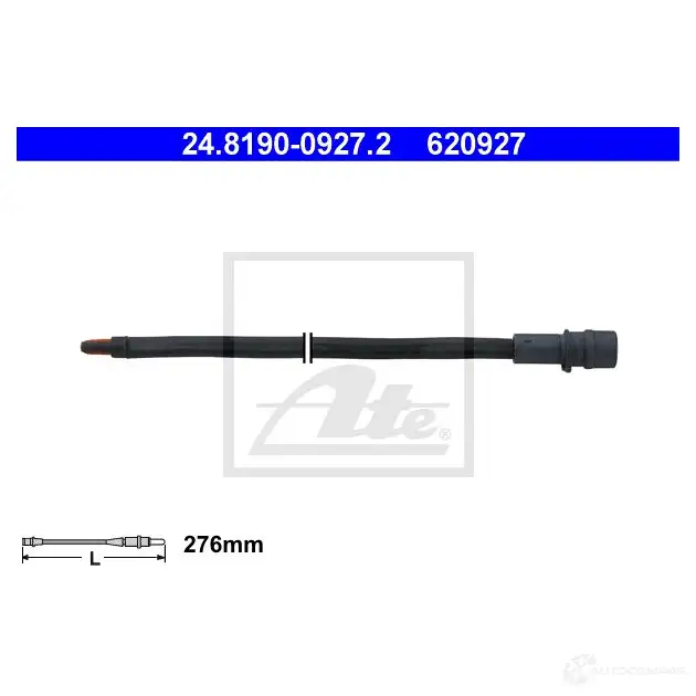 Датчик износа тормозных колодок ATE 6209 27 24819009272 US9BUYM 63205