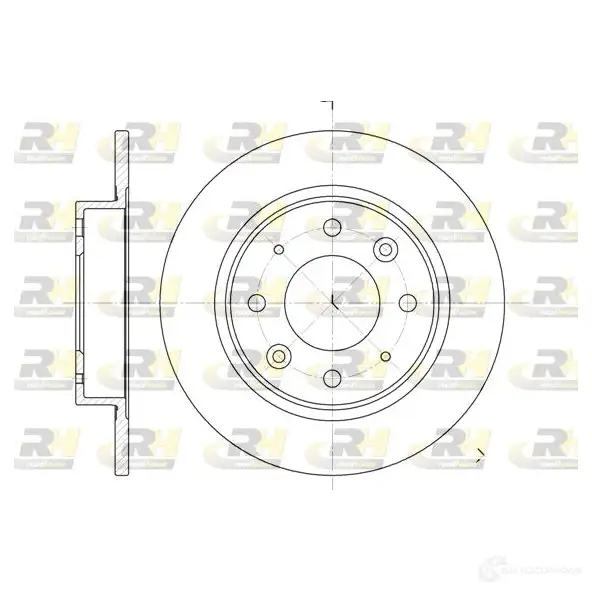 Тормозной диск ROADHOUSE 1461868 6813.00 D SX681300 J99K0 изображение 0