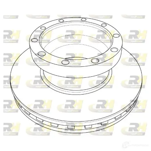 Тормозной диск ROADHOUSE NSX121120 NSX1211.20 1462854 1 211.20 изображение 0