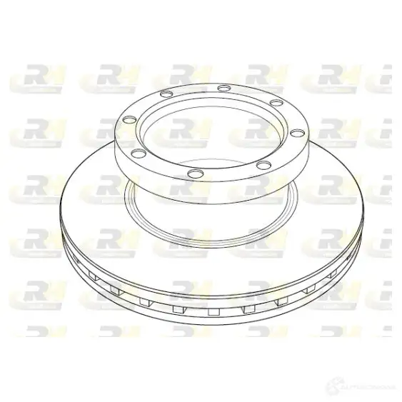 Тормозной диск ROADHOUSE 118 5.20 NSX1185.20 NSX118520 1462830 изображение 0