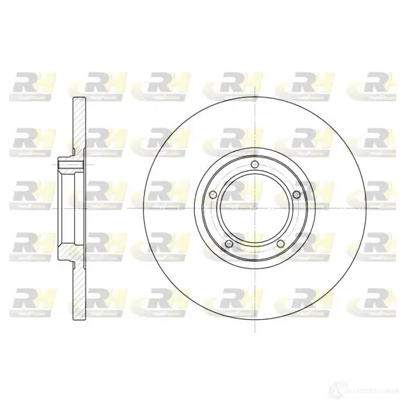 Тормозной диск ROADHOUSE DSX 616300 SF5DGRS 6163.00 1461246