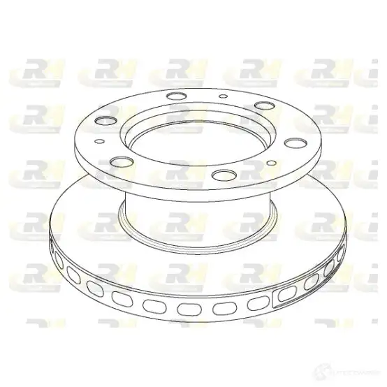 Тормозной диск ROADHOUSE 101 8.20 NSX101820 NSX1018.20 1462716 изображение 0