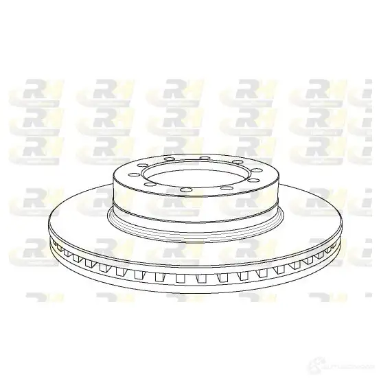 Тормозной диск ROADHOUSE NSX1071.20 1 071.20 1462757 NSX107120 изображение 0