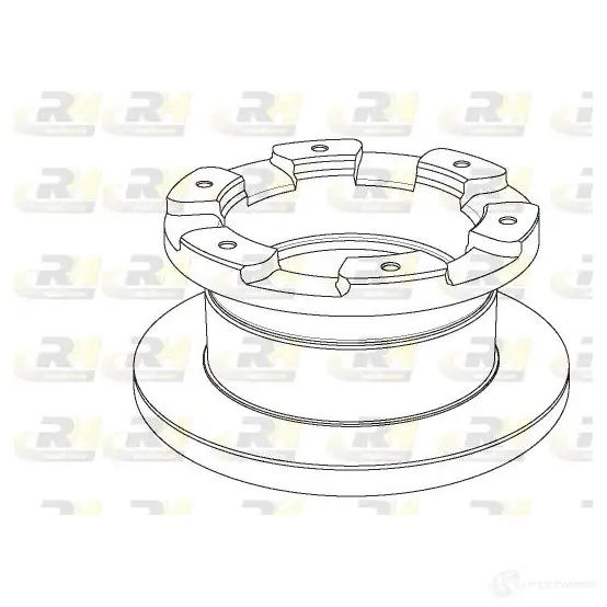 Тормозной диск ROADHOUSE NSX1181.10 1462828 NSX118110 11 81.10