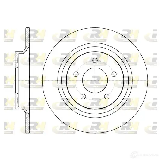 Тормозной диск ROADHOUSE 1460690 DSX6111 300 XWKGP 61113.00 изображение 0
