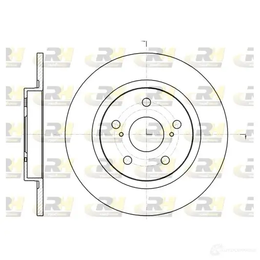 Тормозной диск ROADHOUSE NPLM3OI 61325.00 DS X6132500 1460914 изображение 0