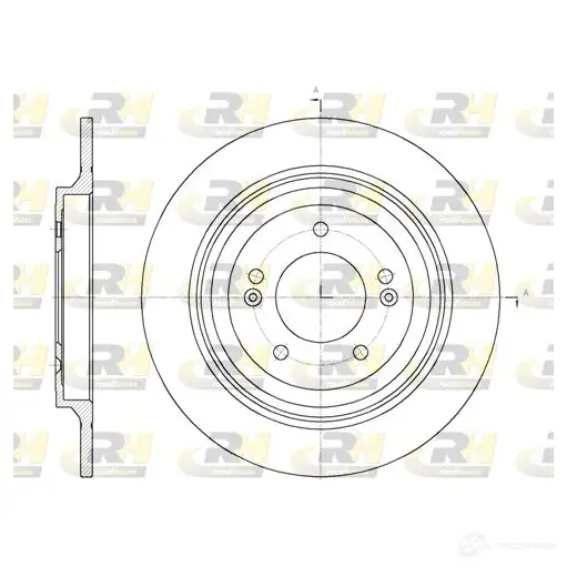 Тормозной диск ROADHOUSE SLZTKB 1424241405 DSX61780 00 61780.00