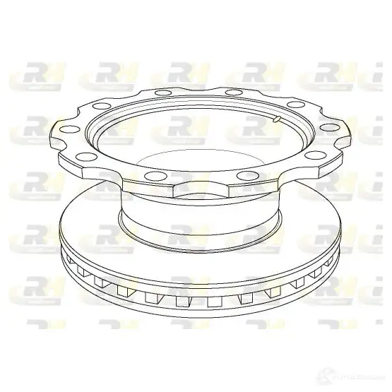 Тормозной диск ROADHOUSE 1462818 BMQ9M NSX11722 0 NSX1172.20 изображение 0