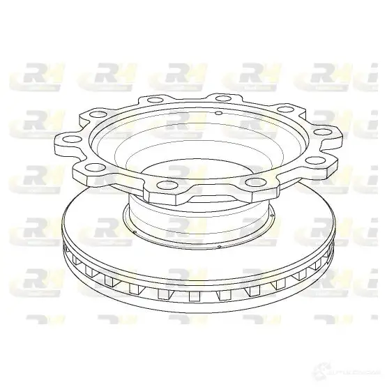 Тормозной диск ROADHOUSE NSX109720 NSX1097.20 109 7.20 1462772
