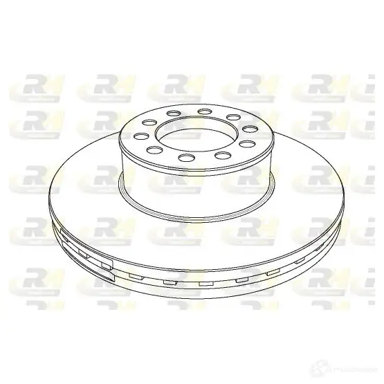Тормозной диск ROADHOUSE NSX117320 NSX1173.20 1462819 1173.2 0