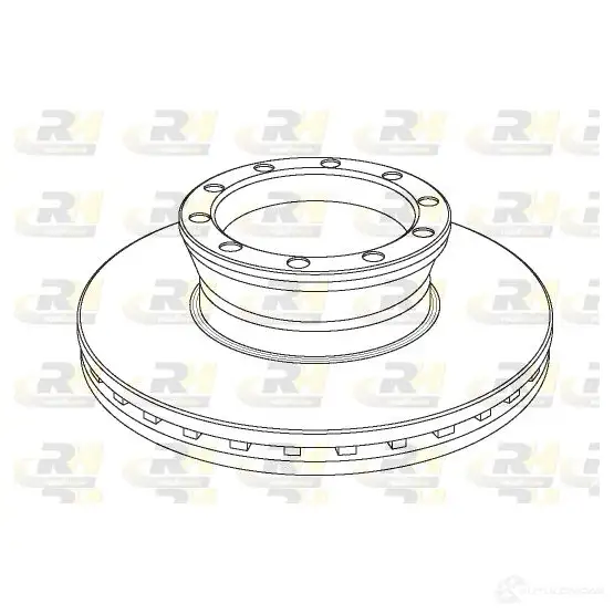 Тормозной диск ROADHOUSE 1462734 1041.2 0 NSX104120 NSX1041.20
