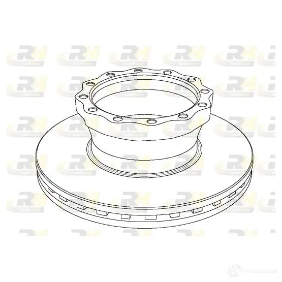 Тормозной диск ROADHOUSE 10 43.20 NSX104320 1462736 NSX1043.20