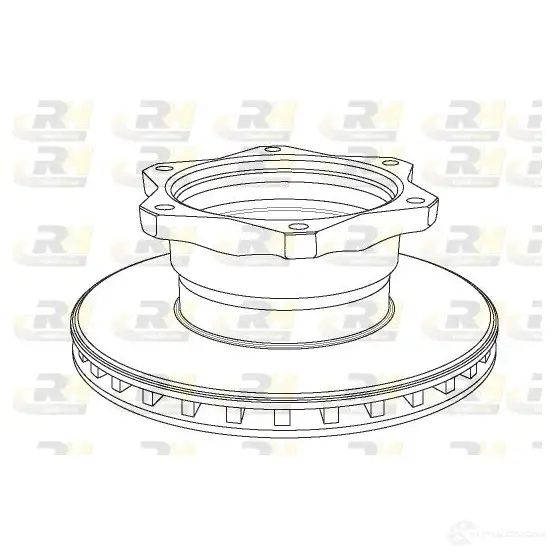 Тормозной диск ROADHOUSE 1462750 NSX105820 NSX1058.20 105 8.20