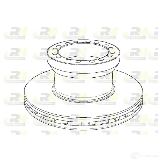 Тормозной диск ROADHOUSE NSX115520 1462802 NSX1155.20 1155 .20 изображение 0