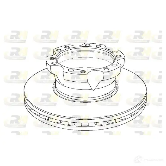 Тормозной диск ROADHOUSE NSX115420 NSX1154.20 1462801 115 4.20