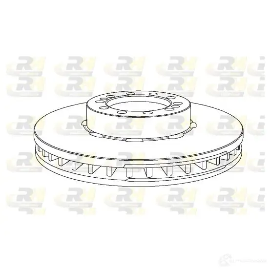 Тормозной диск ROADHOUSE NSX106720 1067. 20 NSX1067.20 1462754 изображение 0