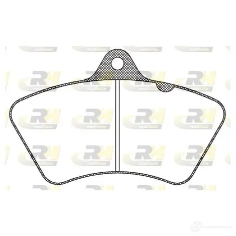 Тормозные колодки дисковые, комплект ROADHOUSE 1462678 29498 JSX 2826.20 28 26.20 изображение 0