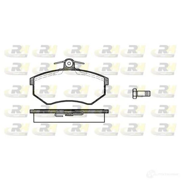 Тормозные колодки дисковые, комплект ROADHOUSE 20 669 21366 2134.00 1457915