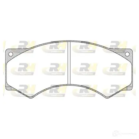 Тормозные колодки дисковые, комплект ROADHOUSE 2277 .00 29017 1462637 JSX 2277.00 изображение 0