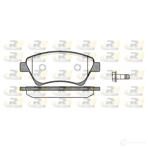 Тормозные колодки дисковые, комплект ROADHOUSE PSX297600 1459567 2976.00 239 30