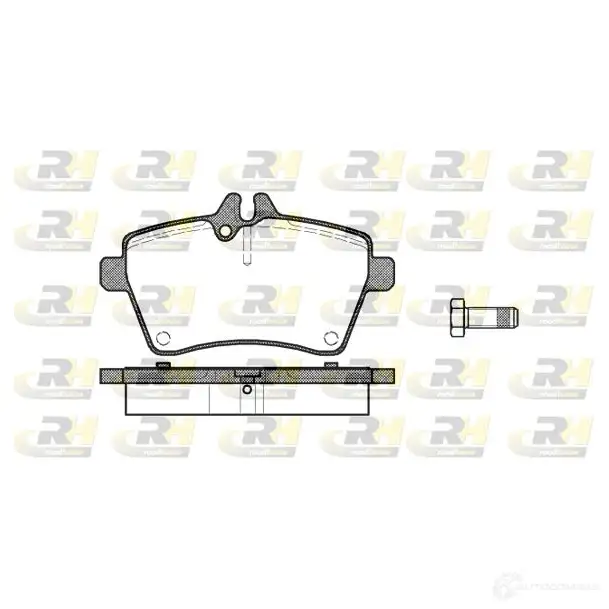 Тормозные колодки дисковые, комплект ROADHOUSE PSX2114400 24 077 1457690 21144.00