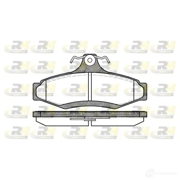 Тормозные колодки дисковые, комплект ROADHOUSE 23 237 1459190 2646.10 D724-7591