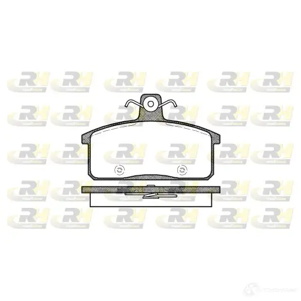 Тормозные колодки дисковые, комплект ROADHOUSE PSX212850 2 1418 1457859 2128.50