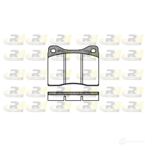 Тормозные колодки дисковые, комплект ROADHOUSE PSX 201100 1457372 T4X50U3 2011.00 изображение 0