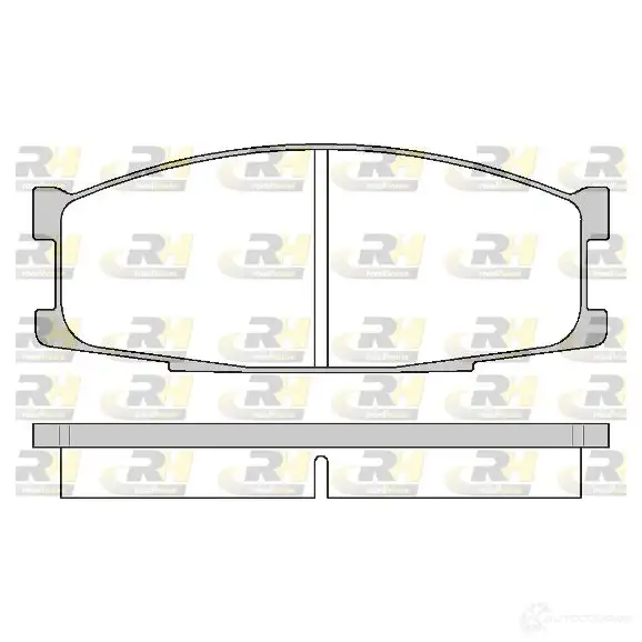 Тормозные колодки дисковые, комплект ROADHOUSE PSX2283 00 1458604 VH8NTU9 2283.00