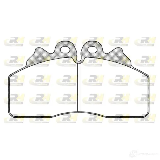 Тормозные колодки дисковые, комплект ROADHOUSE JSX 21399.00 29256 1462612 2 1399.00 изображение 0
