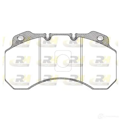 Тормозные колодки дисковые, комплект ROADHOUSE JSX 2680.00 1462666 268 0.00 29099