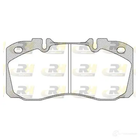 Тормозные колодки дисковые, комплект ROADHOUSE JSX 2640.00 29122 2640. 00 1462662 изображение 0