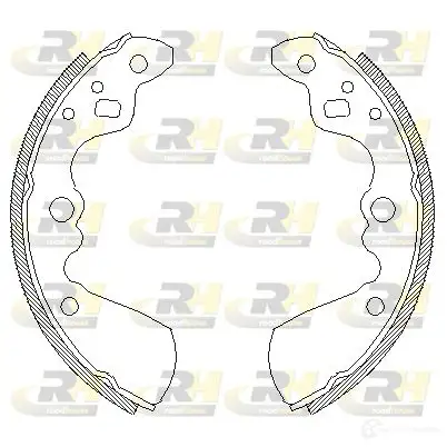 Тормозные колодки ROADHOUSE 1459869 UGDLZB ZSX40 1900 4019.00