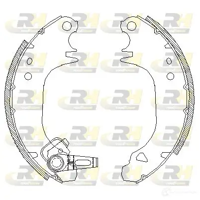 Тормозные колодки ROADHOUSE 1459938 ZSX 407500 SRT5HB 4075.00 изображение 0