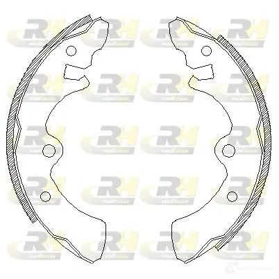 Тормозные колодки ROADHOUSE 4327.00 1460212 OPU1GI4 Z SX432700