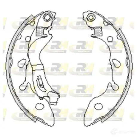 Тормозные колодки ROADHOUSE ZSX4249 00 4249.00 2ZH540 1460152 изображение 0