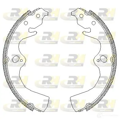 Тормозные колодки ROADHOUSE 4077.00 S3SPXM ZSX40770 0 1459941