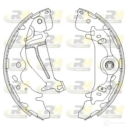 Тормозные колодки ROADHOUSE 95ASC14 1460122 4219.00 ZSX4 21900