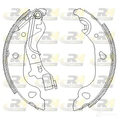 Тормозные колодки ROADHOUSE T4UDEG 1459974 4098.00 ZSX40 9800