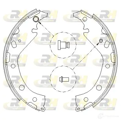 Тормозные колодки ROADHOUSE 1460108 ZSX4207 00 FD91Q 4207.00 изображение 0