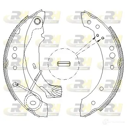 Тормозные колодки ROADHOUSE 1460034 4149.00 8N40U ZSX414 900