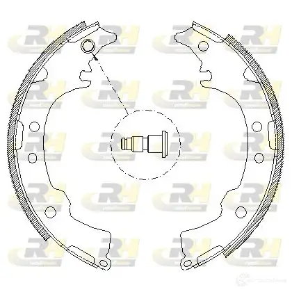 Тормозные колодки ROADHOUSE UVOLK ZSX4 11500 4115.00 1459995