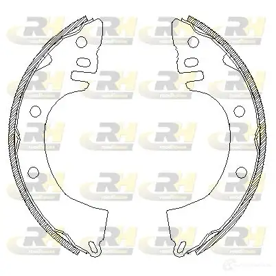 Тормозные колодки ROADHOUSE ZSX43680 0 4368.00 1460252 C792CKV