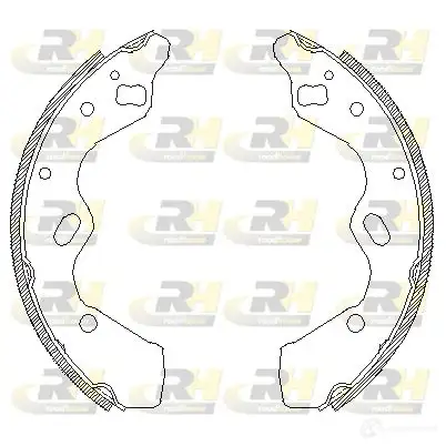 Тормозные колодки ROADHOUSE ZSX41 1000 1459989 4110.00 1QZ4OZ